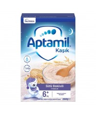 Aptamil Sütlü Bisküvili Tahıl Bazlı 250 gr 6 36 Ay Kaşık Maması