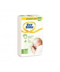 Evy Baby 1 Numara Yenidoğan Ekonomik Paket Bebek Bezi 40 Adet
