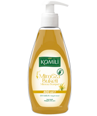  KOMILI  Sıvı Sabun Mimoza ŞİŞE  400 ML 12  yeni etiket